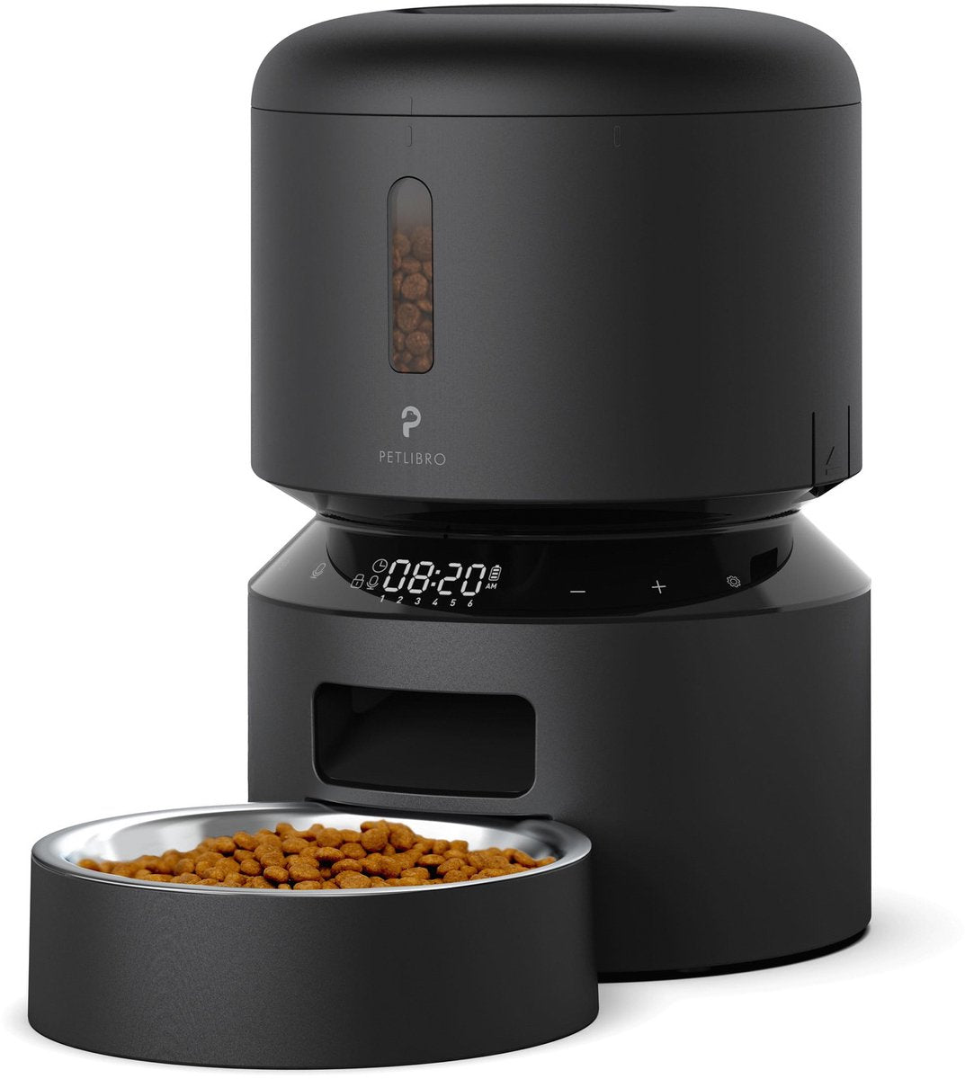 Ciotola per cibo automatica Petlibro - ciotola per cibo per gatti - 3l - nera