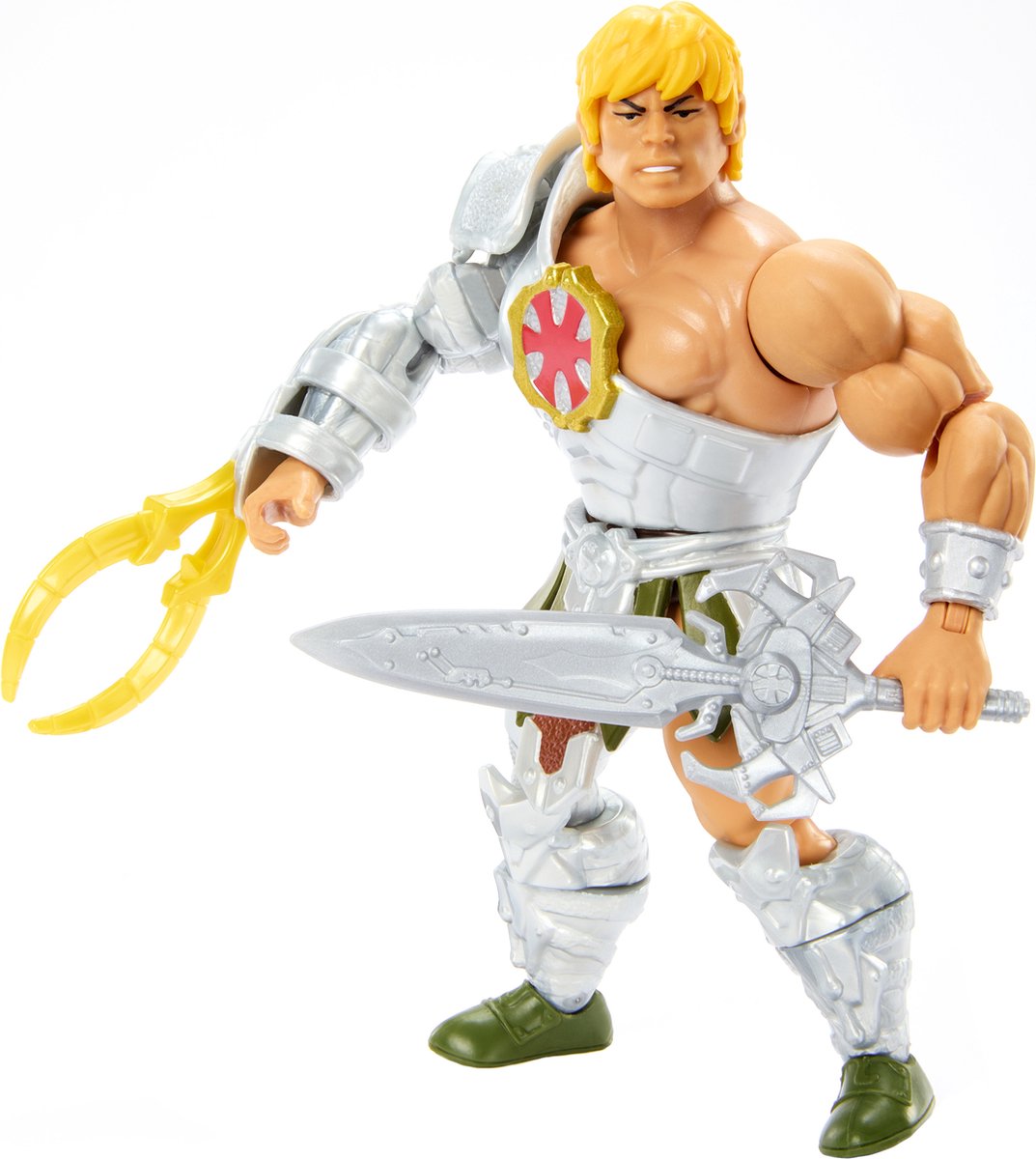 Masters of the universe actiefiguren mattel origins snake armor he-man