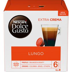 Tazzine caffè Nescafè Dolce Gusto Lungo 16 pezzi