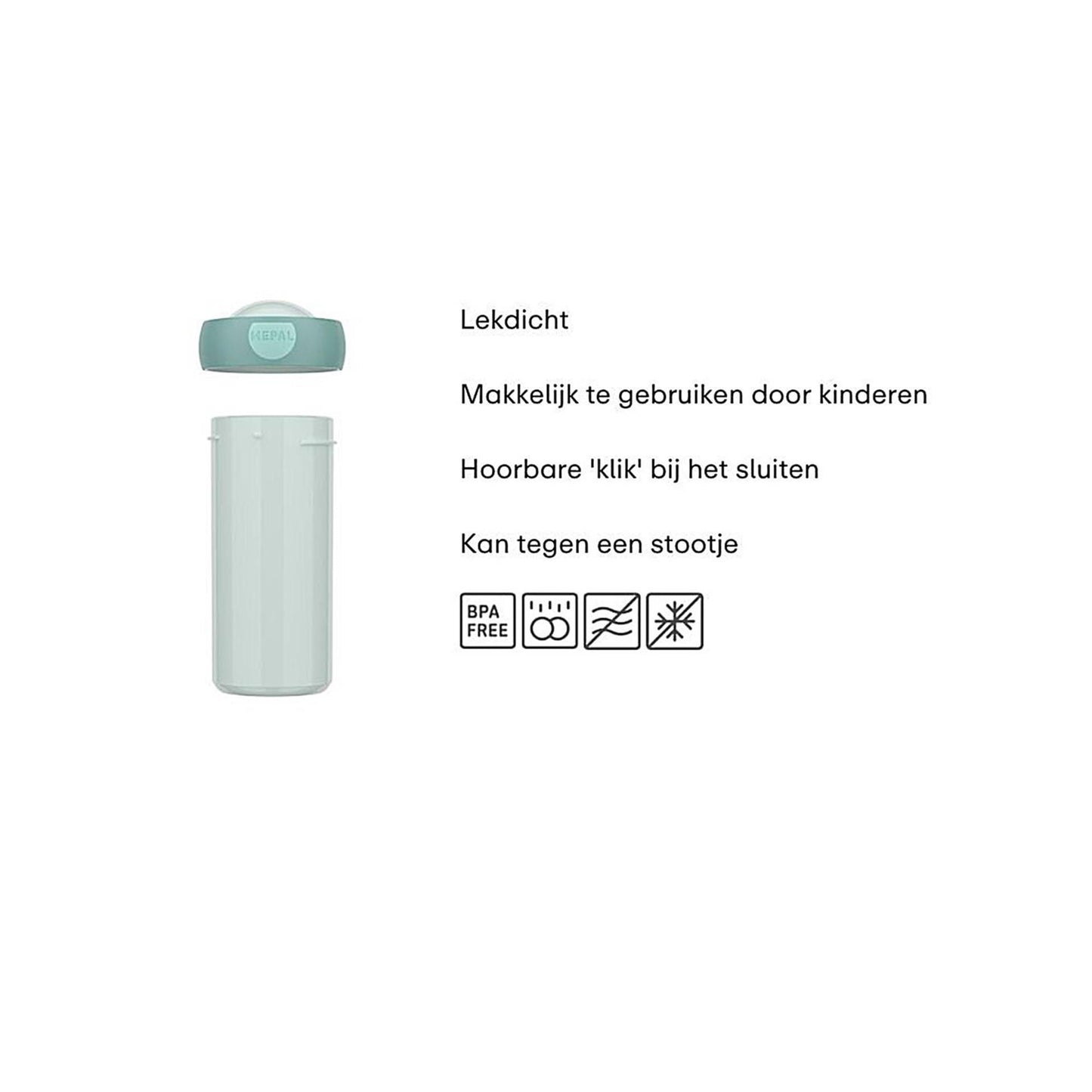 Mepal School Cup Campus 300 ml - Cool rosa
