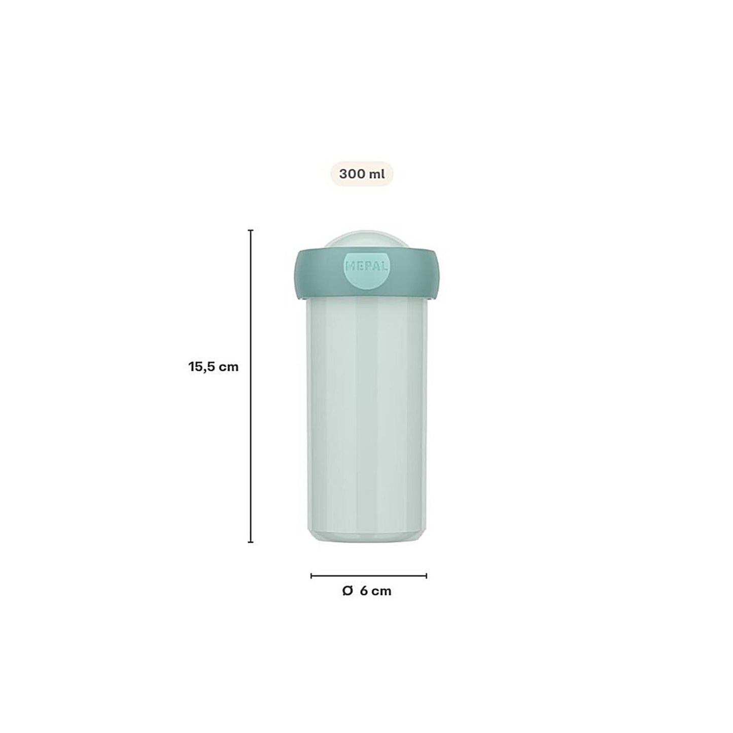 Mepal School Cup Campus 300 ml - Cool Mint
