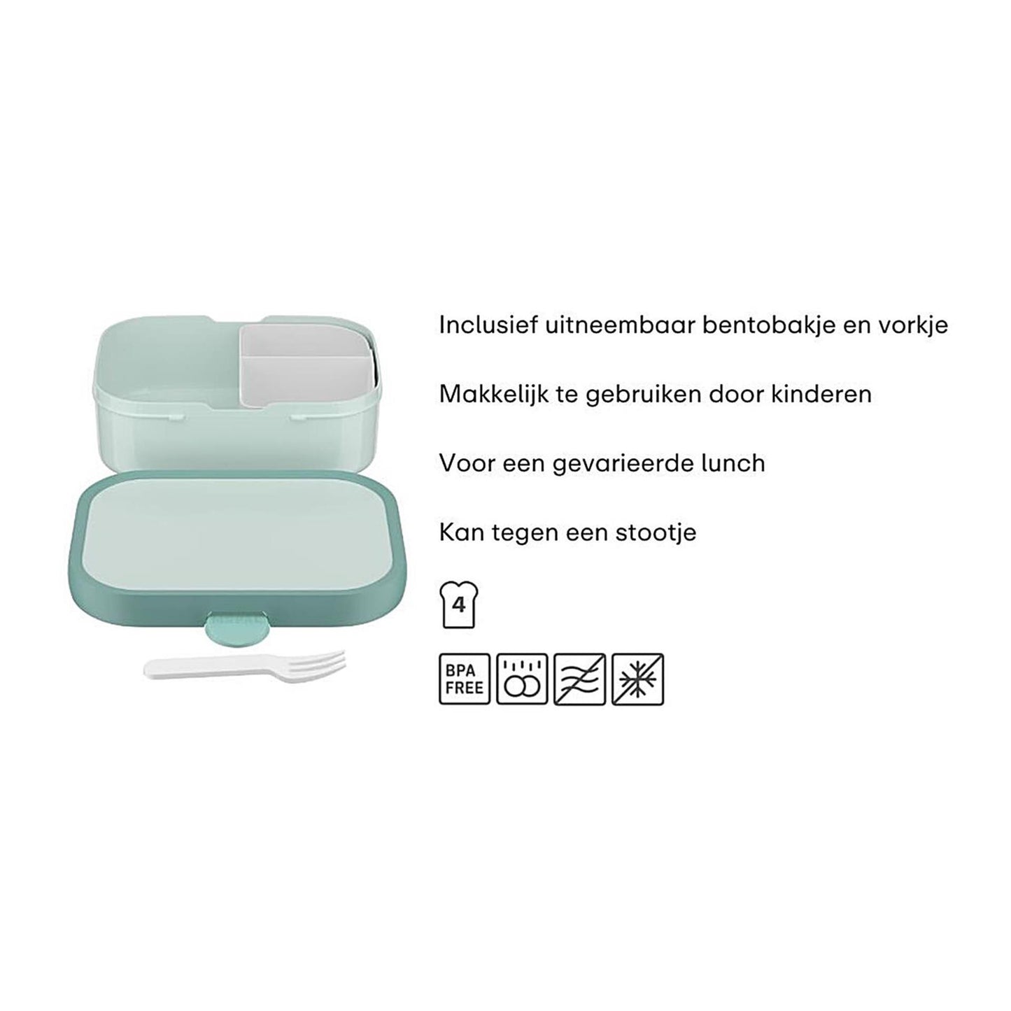 Mepal Lunchbox Campus - Cool Blue