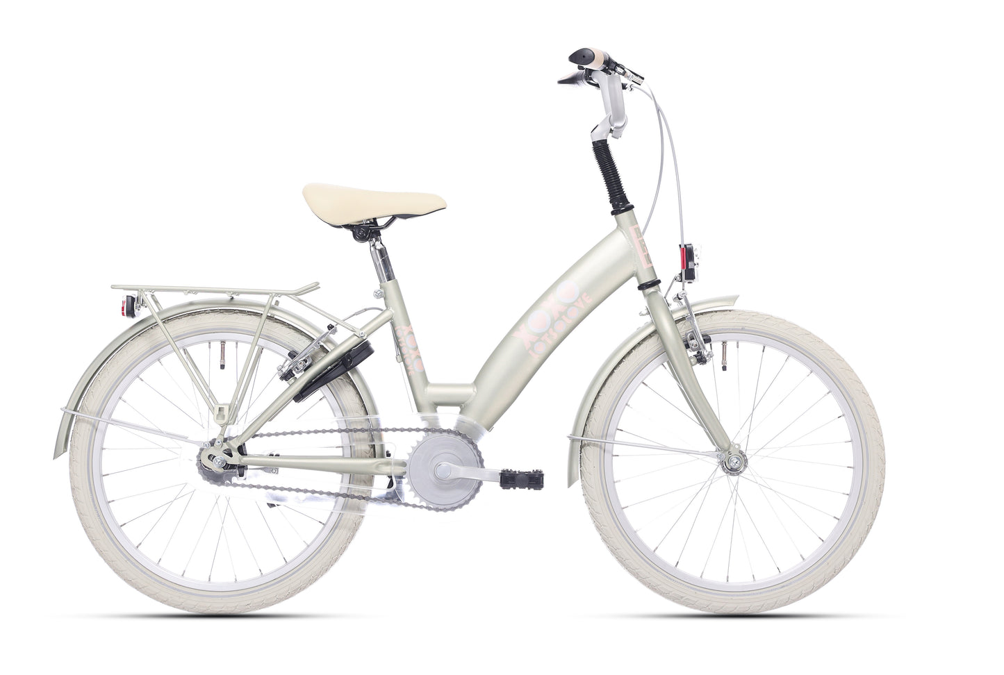 Bicicletta per bambini Bikefun Lots of Love 20 pollici con mozzo freno – Desert Sage