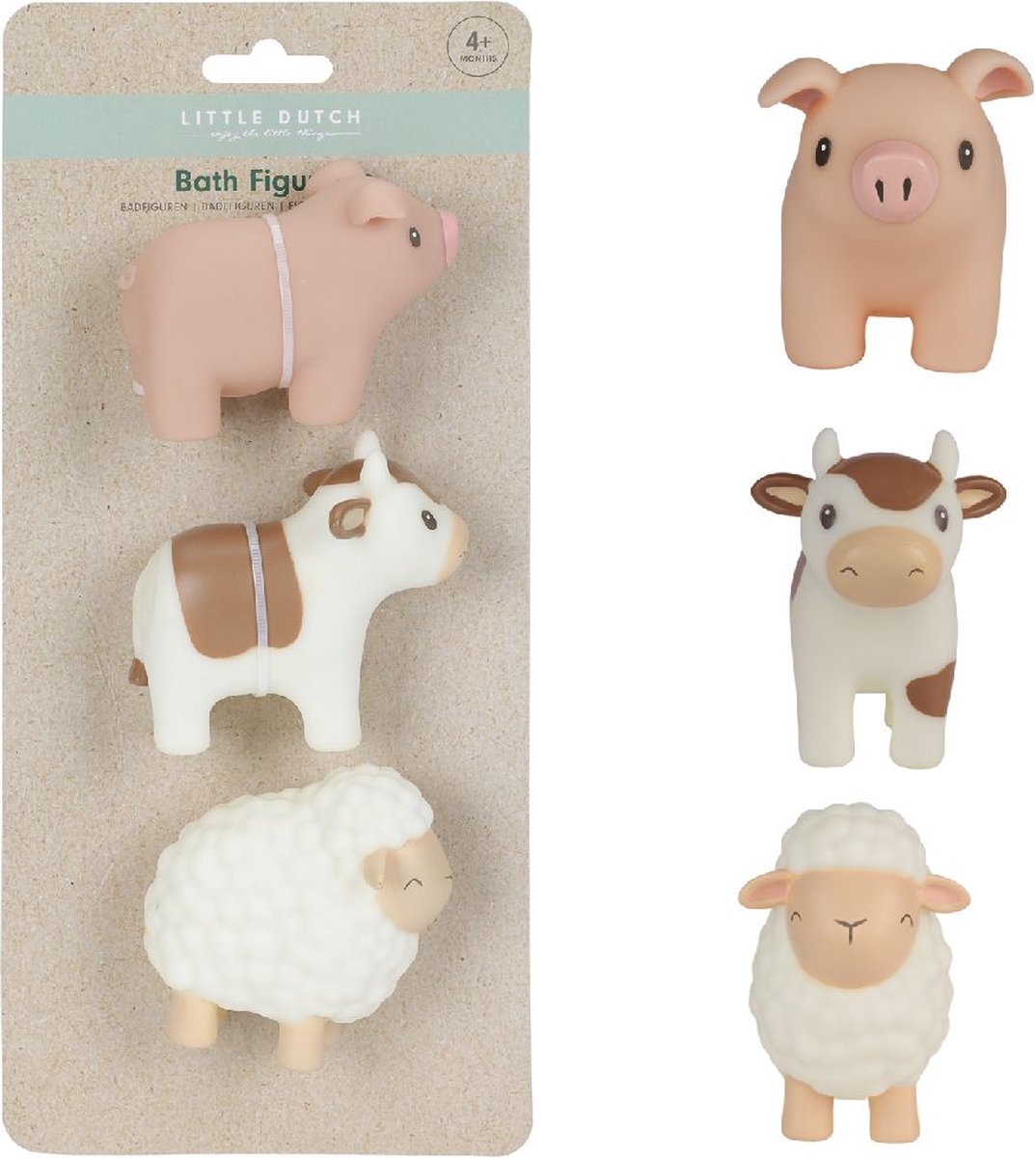 Little Dutch Farm malas figuras, 3dlg.