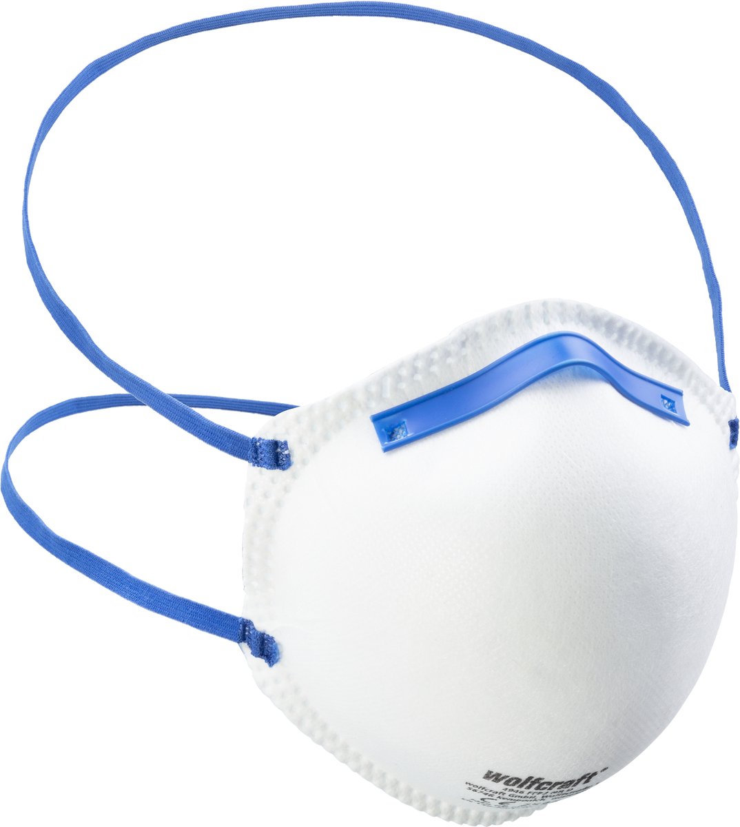 Wolfcraft - maschera antipolvere - 15 pezzi - maschere antipolvere preformate ffp2 - 4946000