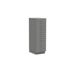 Mobile multi-cassettiera con 15 cassetti