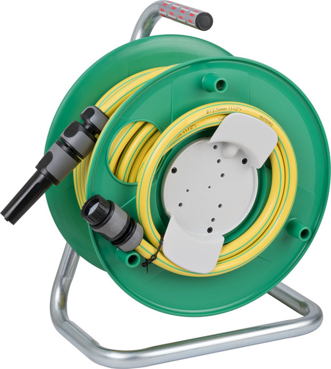 Avvolgitubo per acqua Brennerstuhl ws3220 (lunghezza del tubo 20 m, in plastica speciale, prodotto in Germania) verde