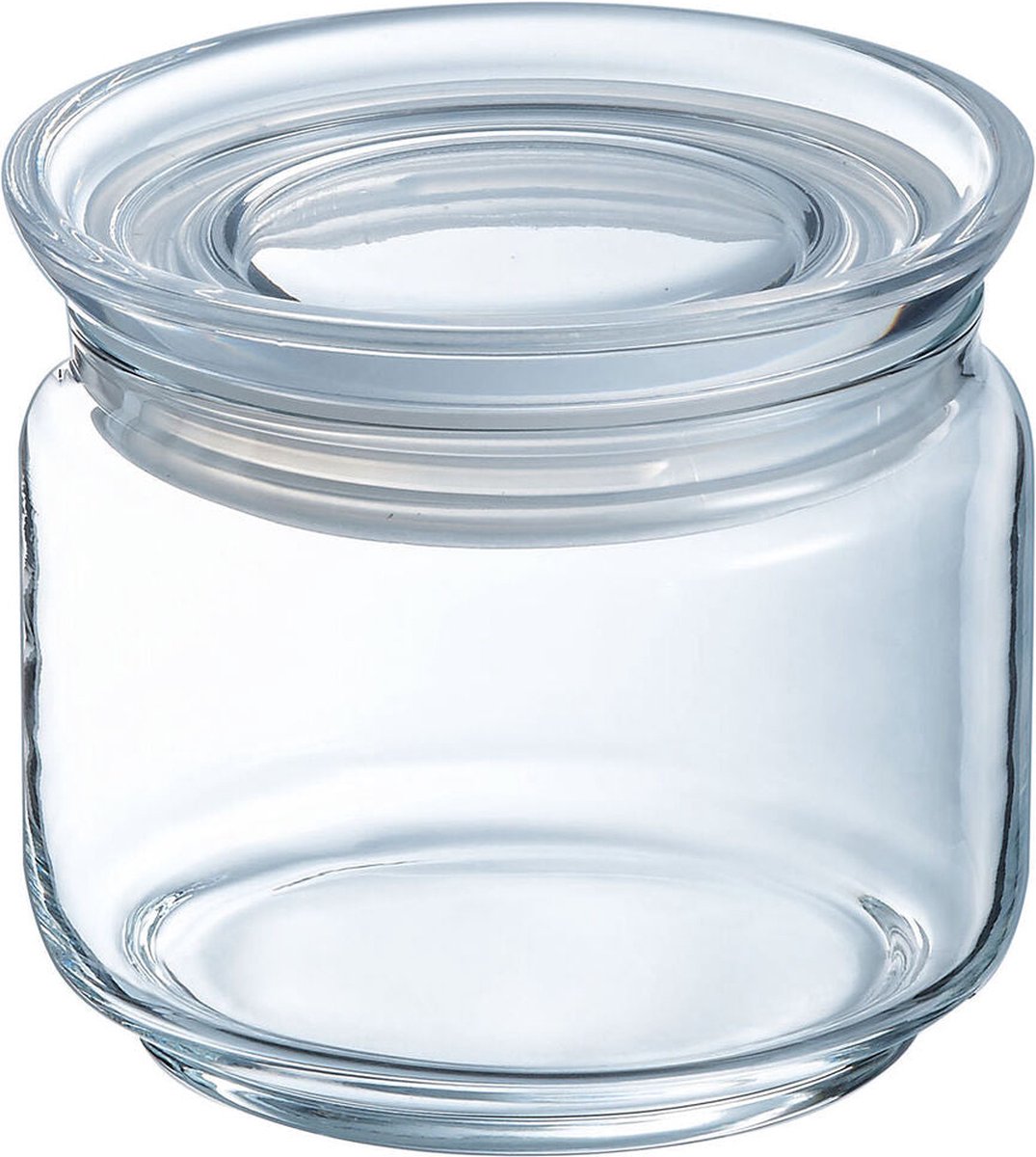 Luminarc può pav vetro siliconico trasparente (500 ml) (6 pezzi)