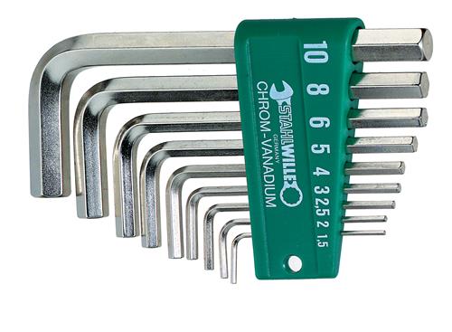 Set chiavi esagonali Stahlwille corte (NML)