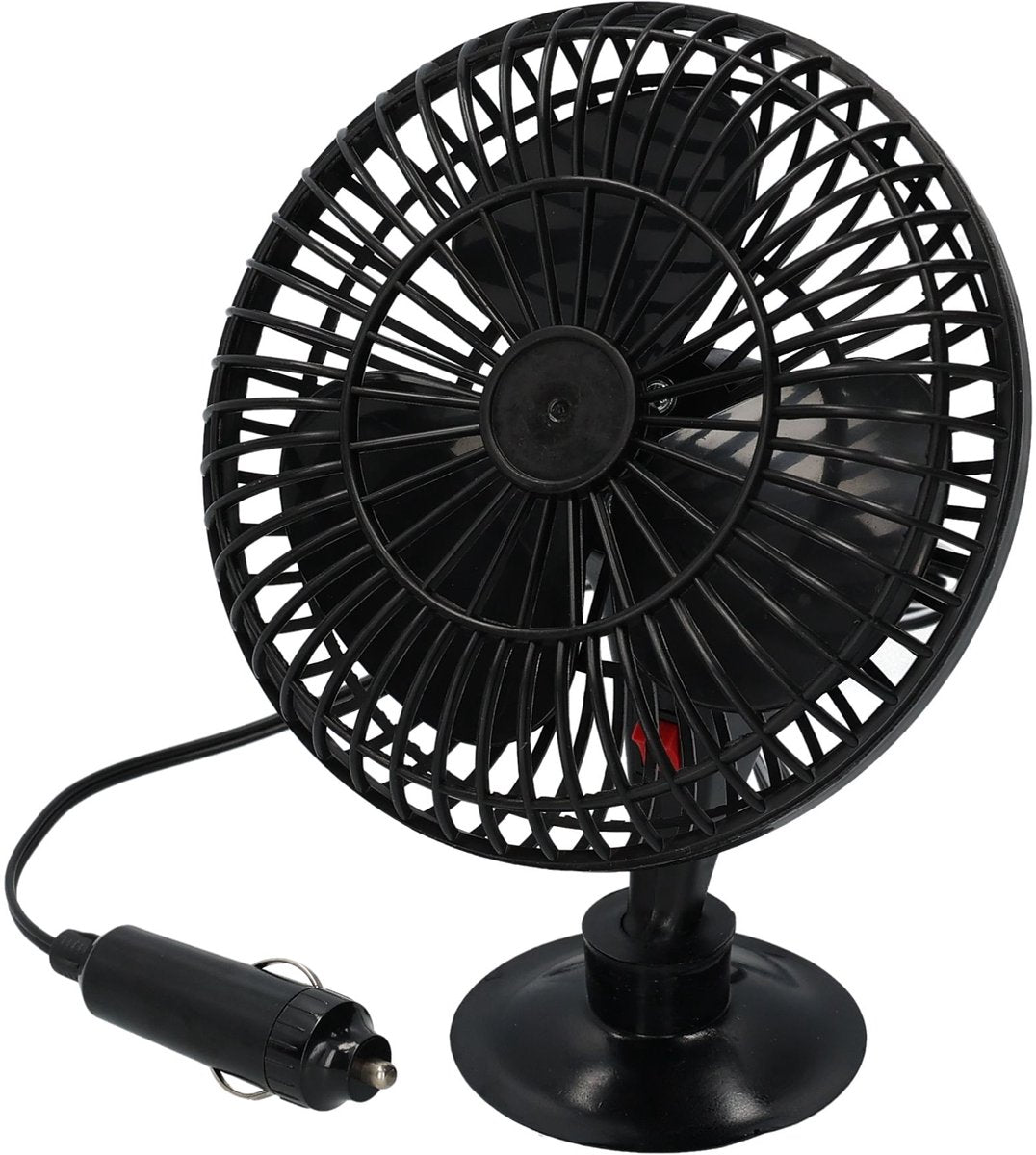 Carpoint ventilator 12v – 6 inch – met zuignap – oscillerend – 2 meter kabel – verkoeling