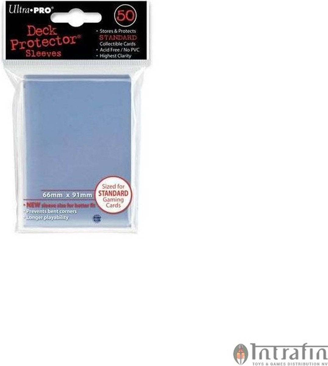 Display trasparente per custodie standard Ultrapro (66x91mm) - 100 pezzi