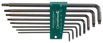 Stahlwille torxinbussleutelset lang+kogelkop