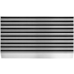 Entreemat professional line profi brush zwart, zilver