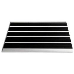 Zerbino d'ingresso linea professionale doppio antracite, alluminio