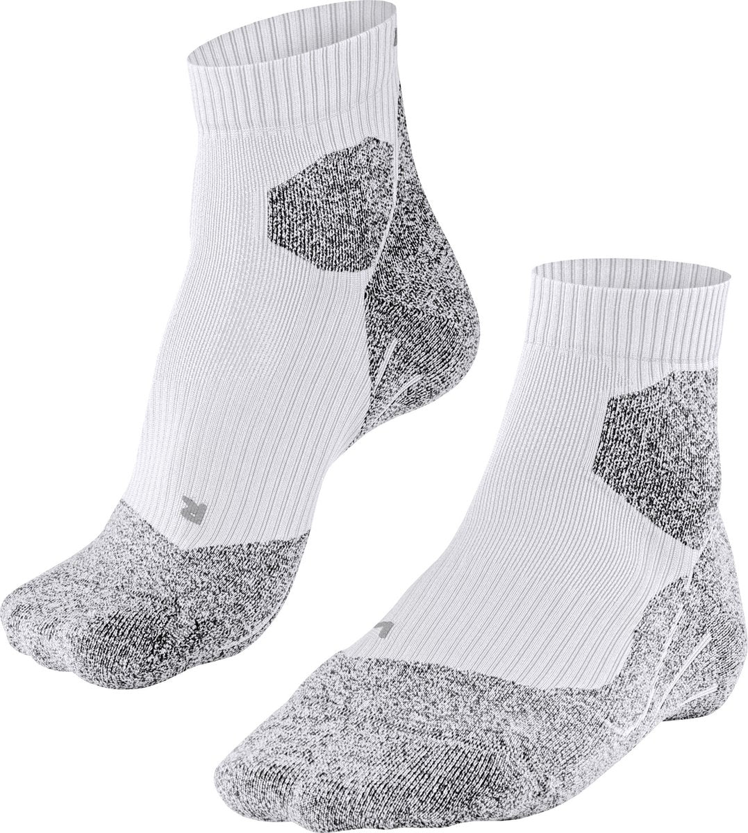 Falke ru trail hardloopsokken anti blaren, lichte padding functioneel garen sportsokken dames wit - maat 35-36