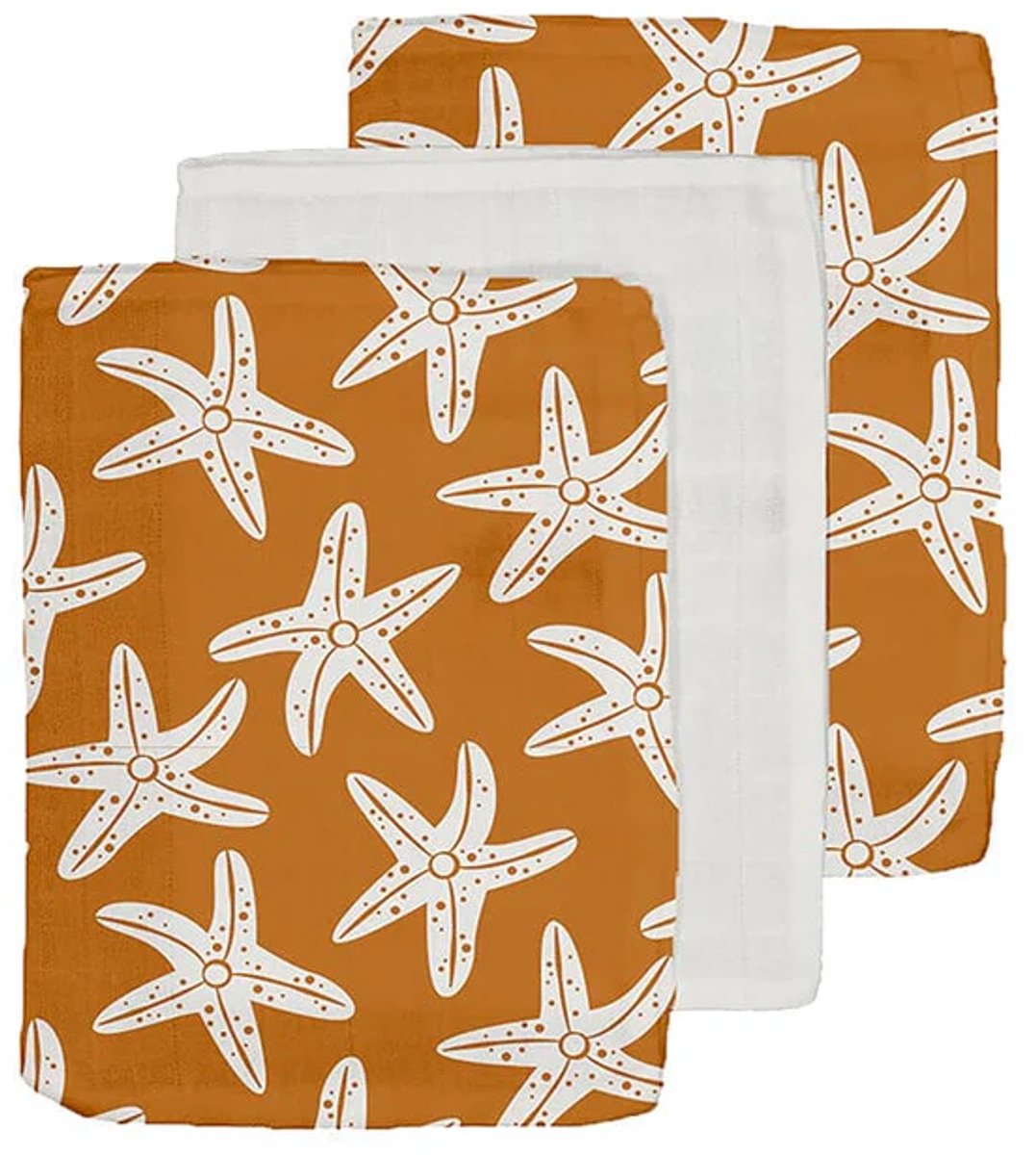 SEASTAR | Hands di lavaggio idrofilo arancione - 3 pezzi