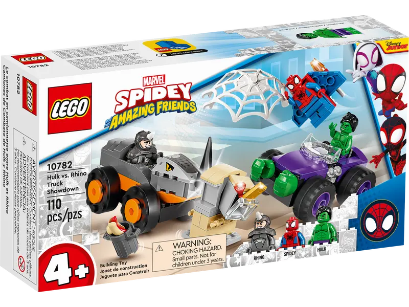 Imp Lego Spidey e i suoi fantastici amici 10782 Hulk vs. Rinoceronte