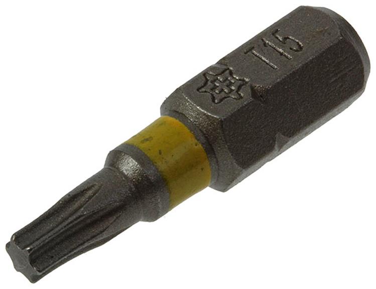 Mack 1018302 - punta de tornillo t15 l25mm 3uds | 5 piezas