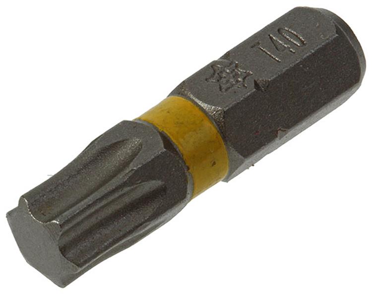 Mack 1018305 - punta de tornillo t40 l25mm 3uds | 5 piezas