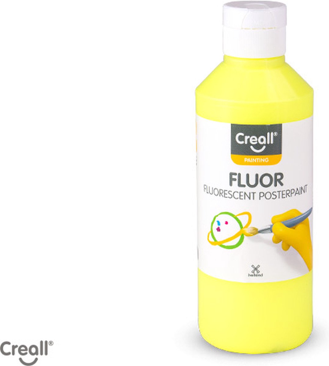 Creall amarillo gouache fluorescente - uni