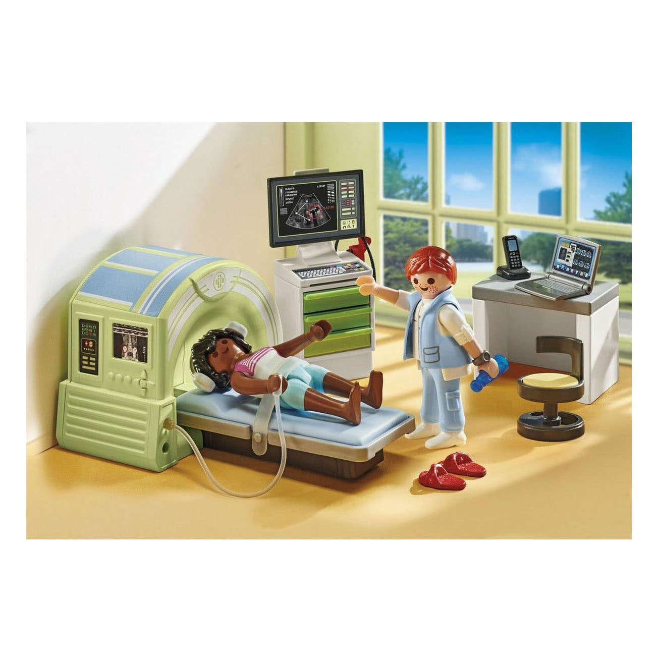 Playmobil Action Heroes MRI con paziente