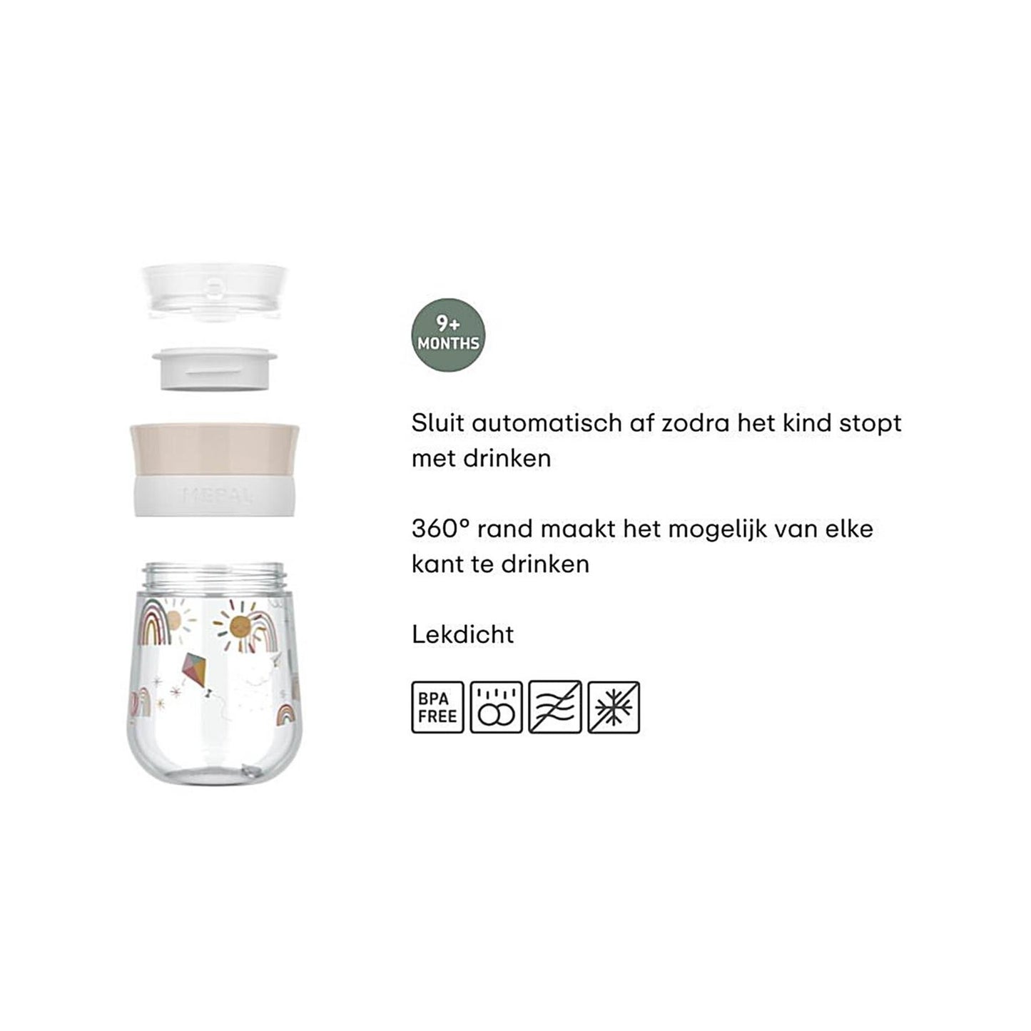 Bicchiere Mepal Forest Friends 360°