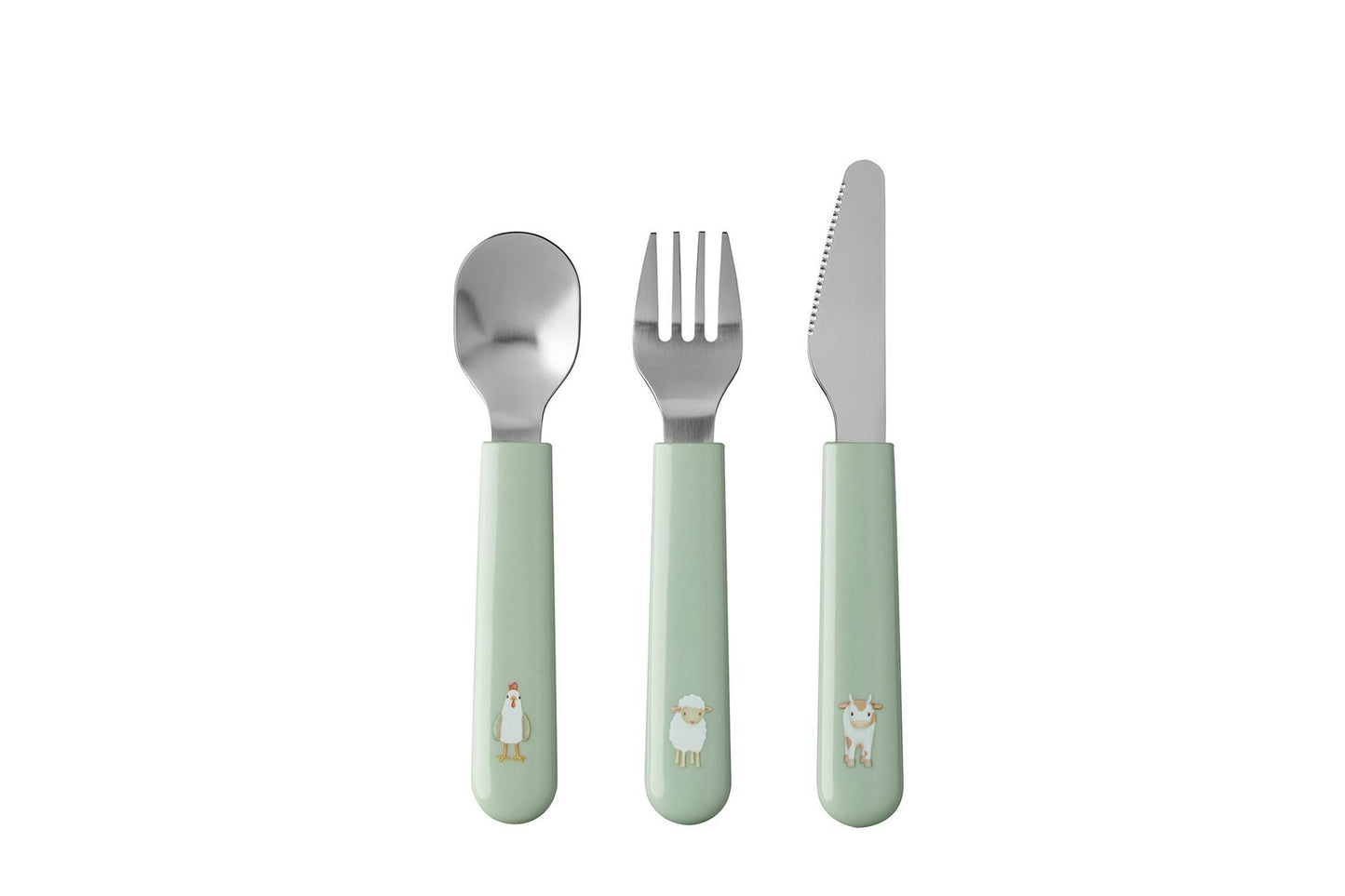 Mepal set posate per bambini 3 pezzi piccola fattoria