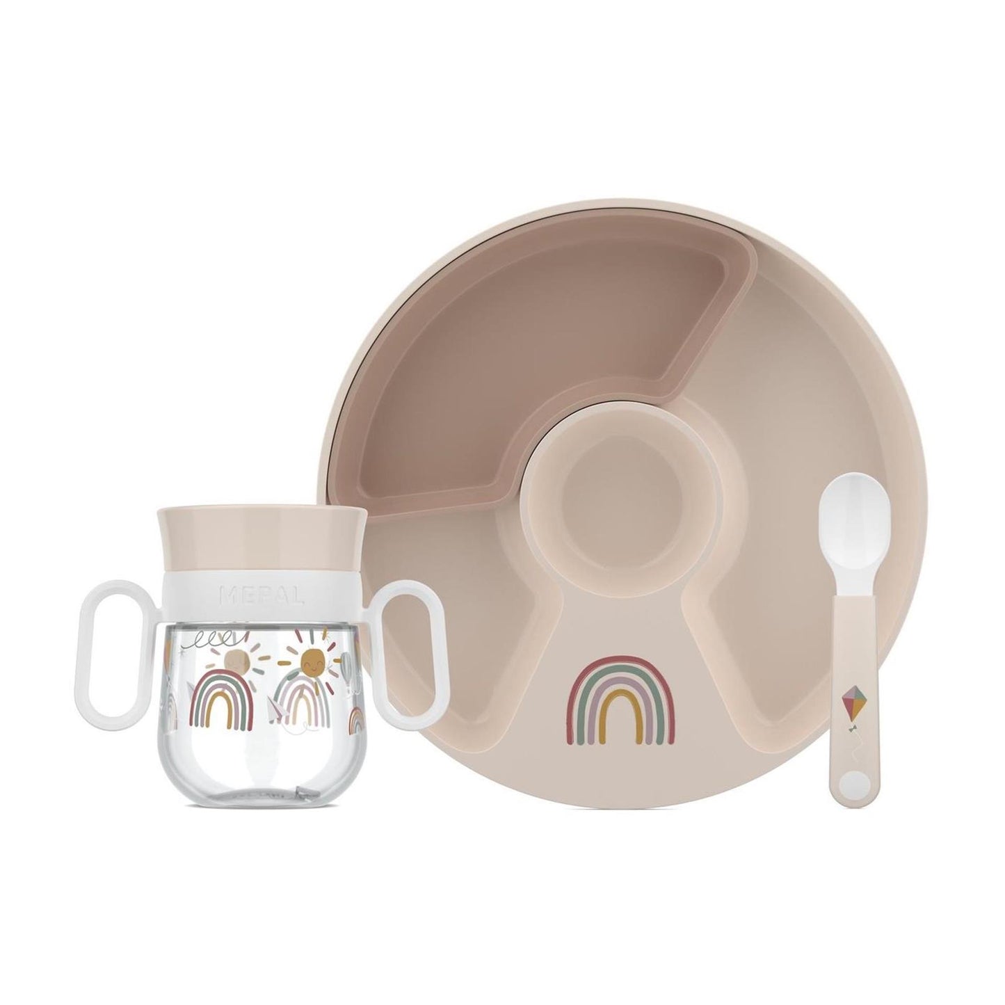 Vajilla para bebé Mepal Sunshine Rainbow