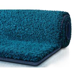 Tappetino da bagno sky ps, microfibra turchese