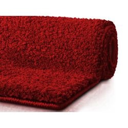 Tappetino da bagno sky ps, microfibra rosso