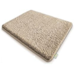 Tappetino da bagno sky ps, microfibra crema, beige