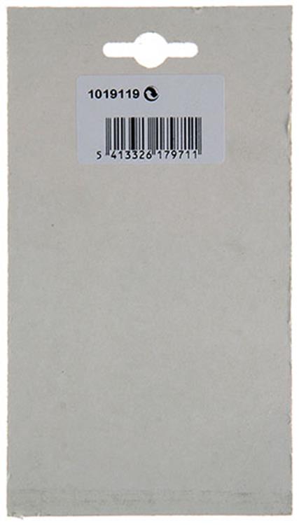 Yale 1019119 - 1 cilindro perfil seguridad pz 9mm aluminio-blanco | 2 piezas
