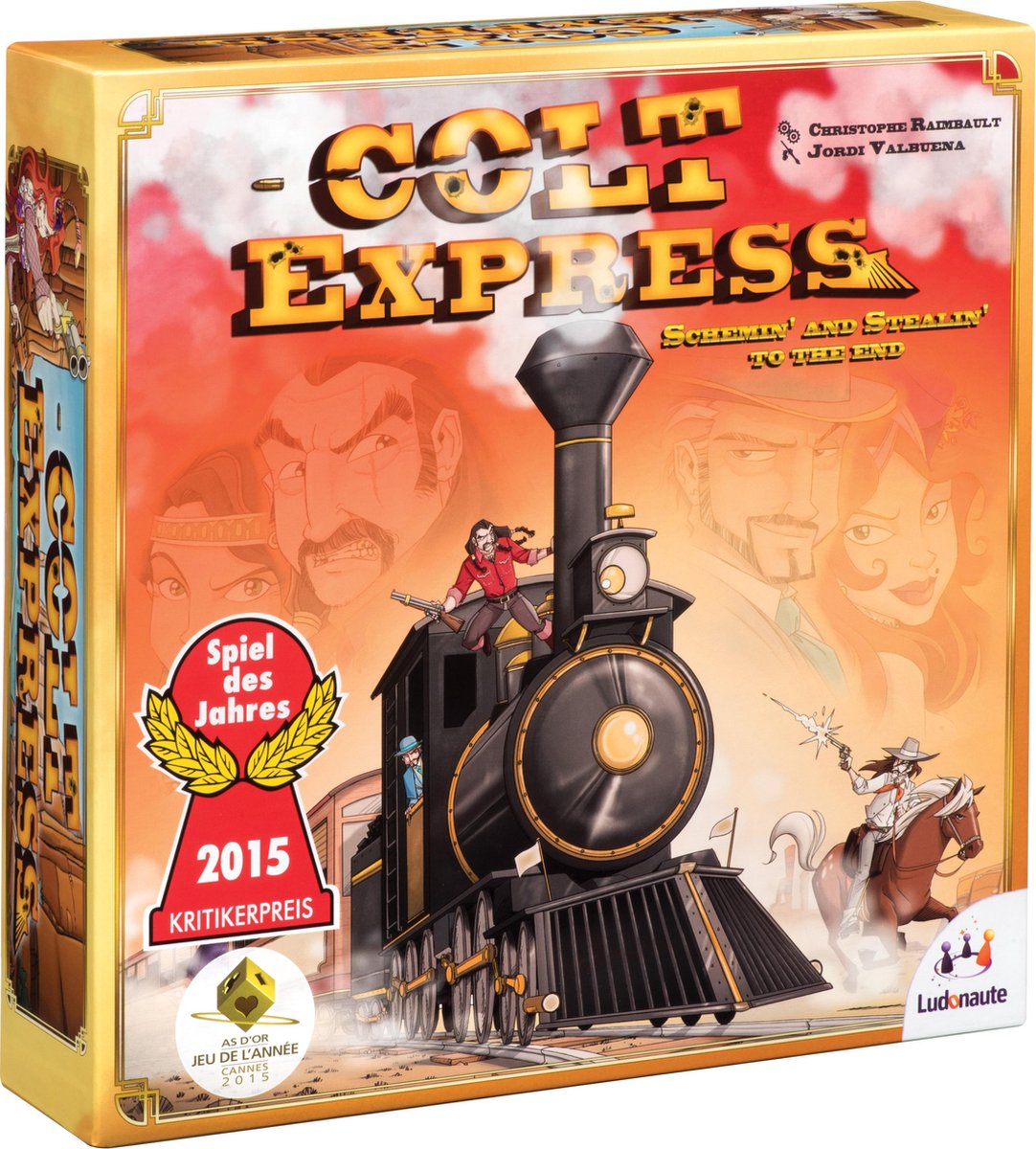 Ludonaute colt express - gioco da tavolo
