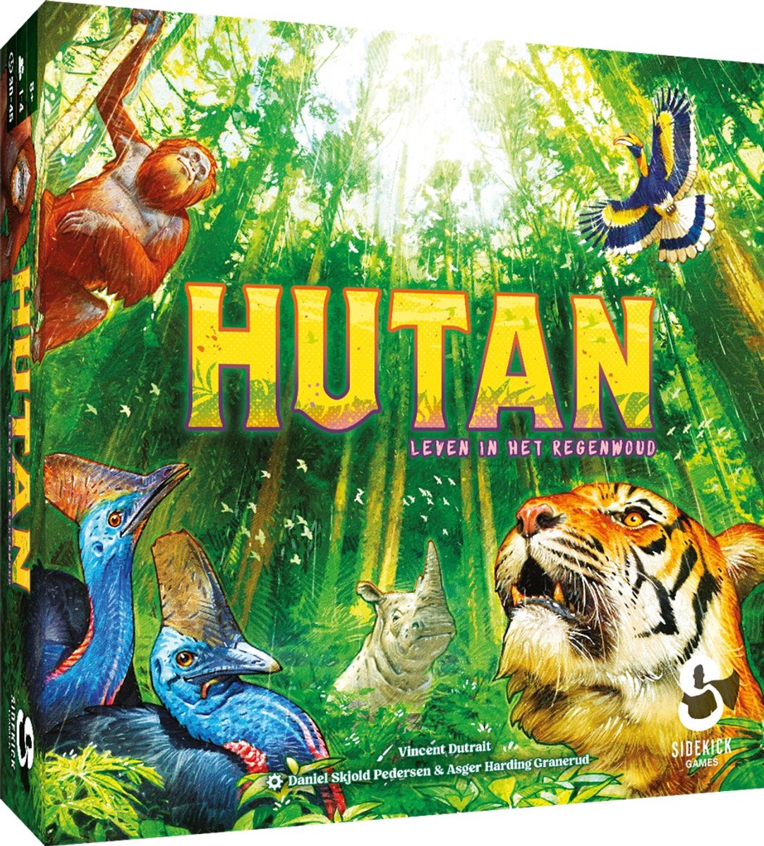 Asmodee Sidekick Games Hutan - gioco da tavolo per famiglie per 1-4 giocatori - a partire da 8 anni