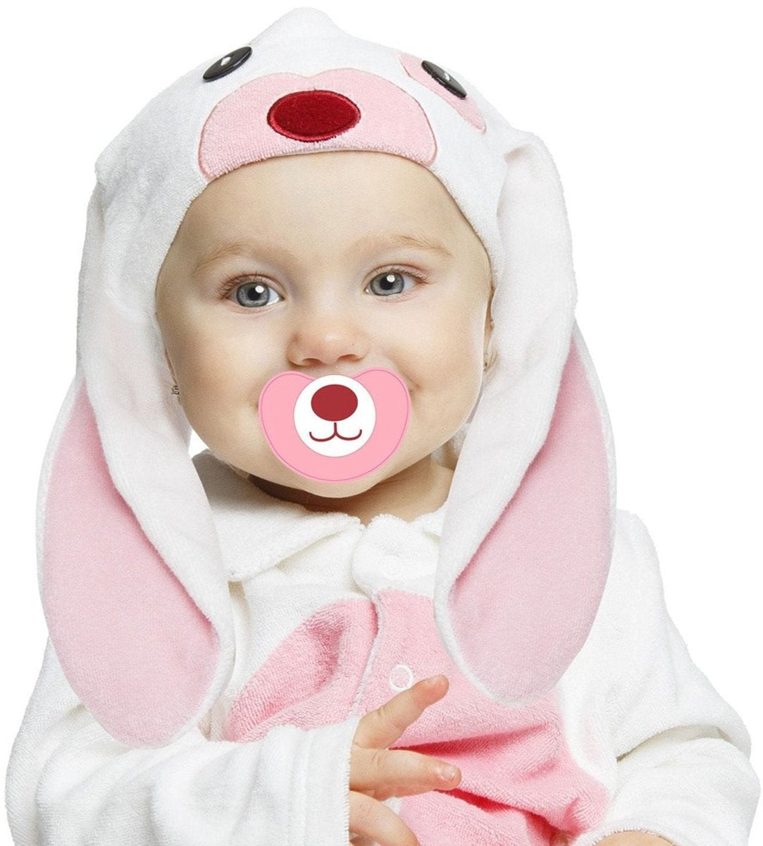 Mi otro yo, conejito bebé - rosa - talla 6-12 meses