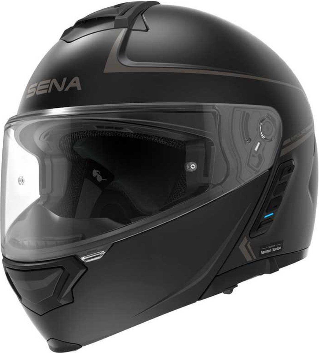 Casco modulare Sena Impulse nero xl