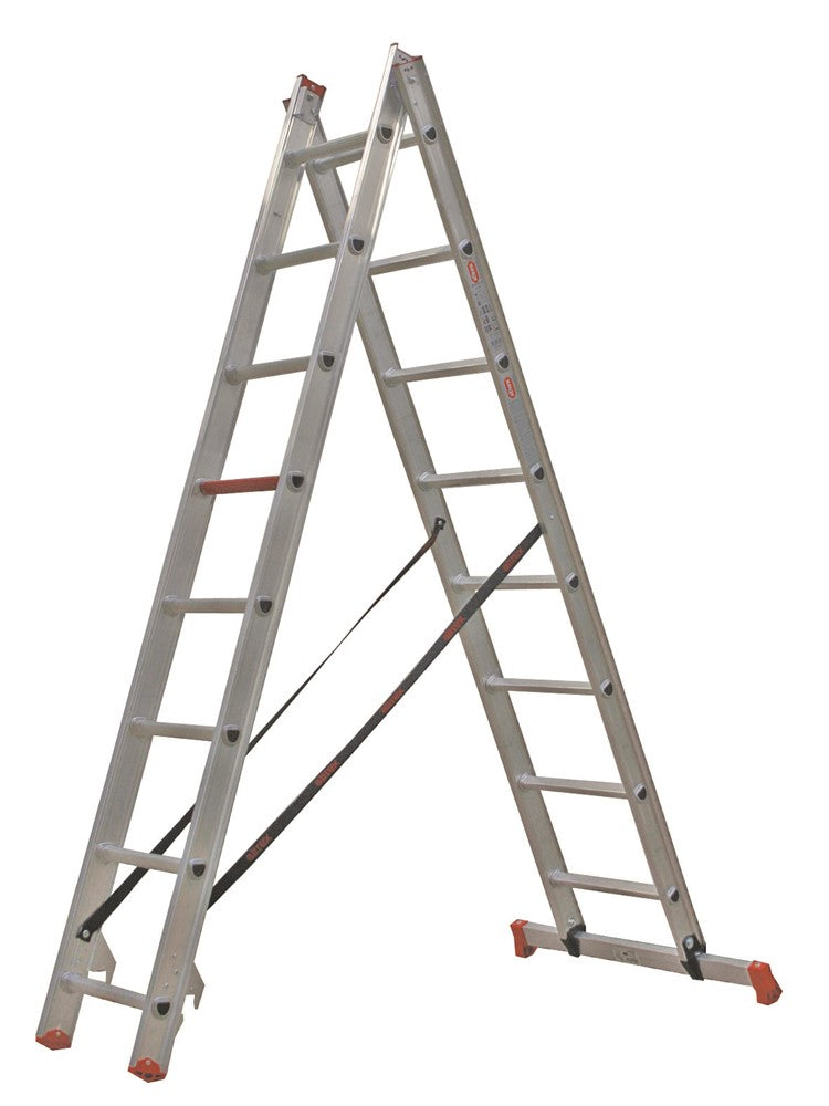 Altrex scala di riforma a tutto tondo in 2 pezzi ar 2040 2 x 8 - 108408