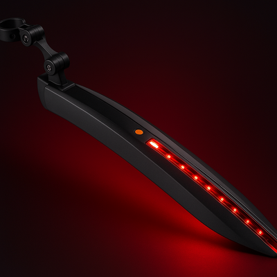 Mirage Fender trasero 24-28 asiento con tira LED