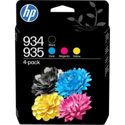 Pack cartuchos de tinta hp 934 5 negro cian magenta amarillo