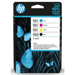 Pack cartuchos de tinta hp 950 1 negro cian magenta amarillo