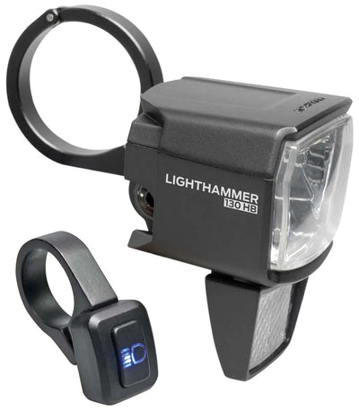 TRELOCK HEADLIGHT Lighthammer LS 930-HB E-B 12V DC 130 Lux