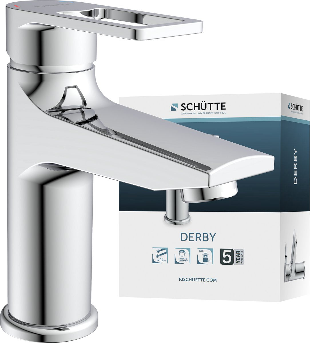 Rubinetto lavabo Schütte derby - miscelatore - cromo