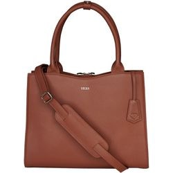 Borsa porta pc socha Diamond 14” cognac