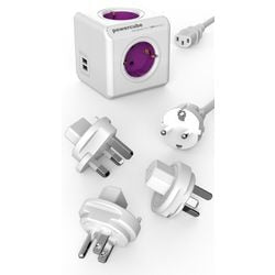 Ciabatta allocacoc powercube bianco viola