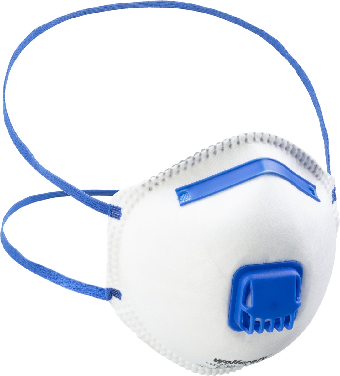 Maschere antipolvere preformate Wolfcraft | con valvola | ffp2 | 15 pezzi - 4948000