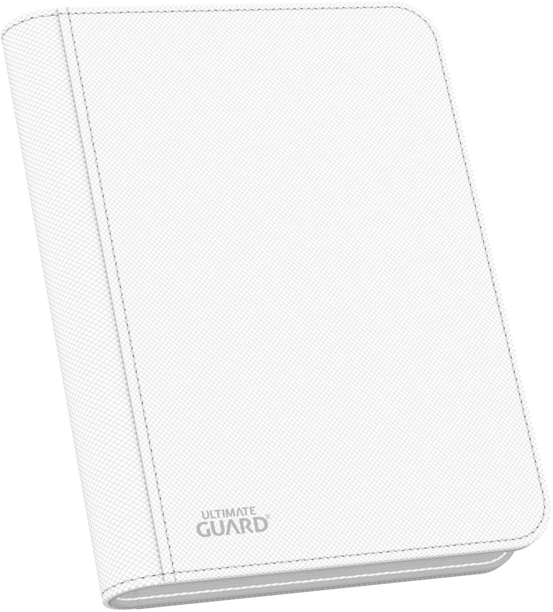 Ultimate guard zipfolio 160 xenoskin de 8 bolsillos - blanco