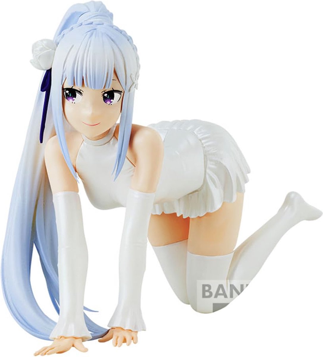 Banpresto co., ltd. re:zero starting life in another world - celestial vivi - emilia standbeeld 13cm