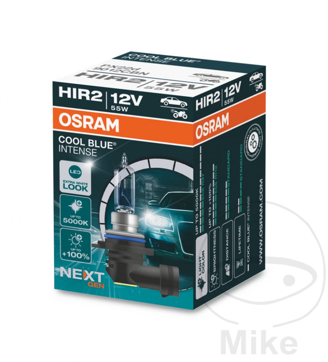 Osram cool blue intense next gen hir2-9012 9012cbn lampada singola