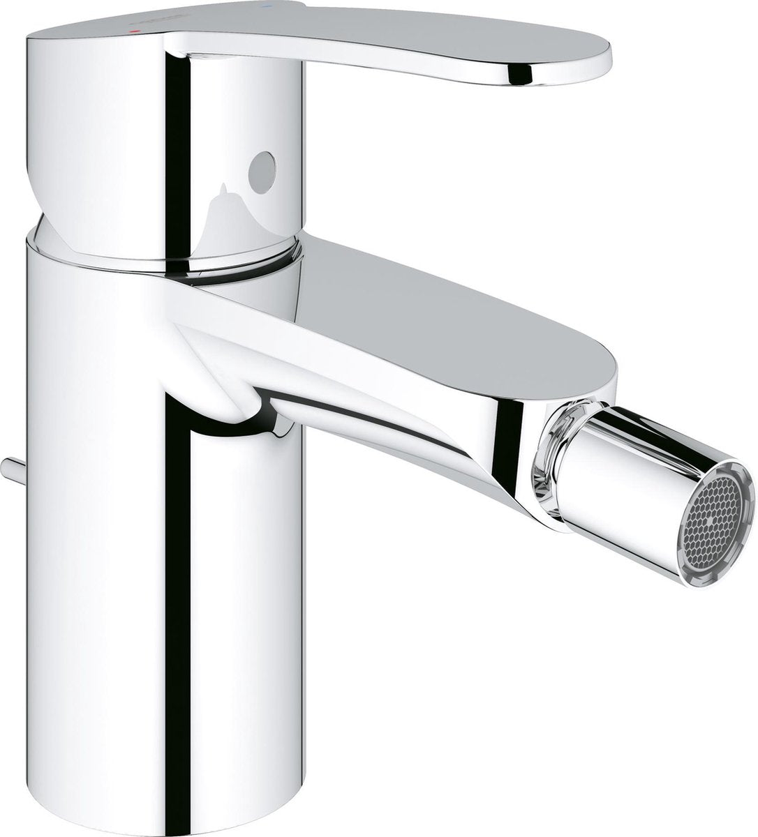 Grohe eurostyle cosmopolitan bidetkraan - standaard uitloop - met trek-waste - chroom