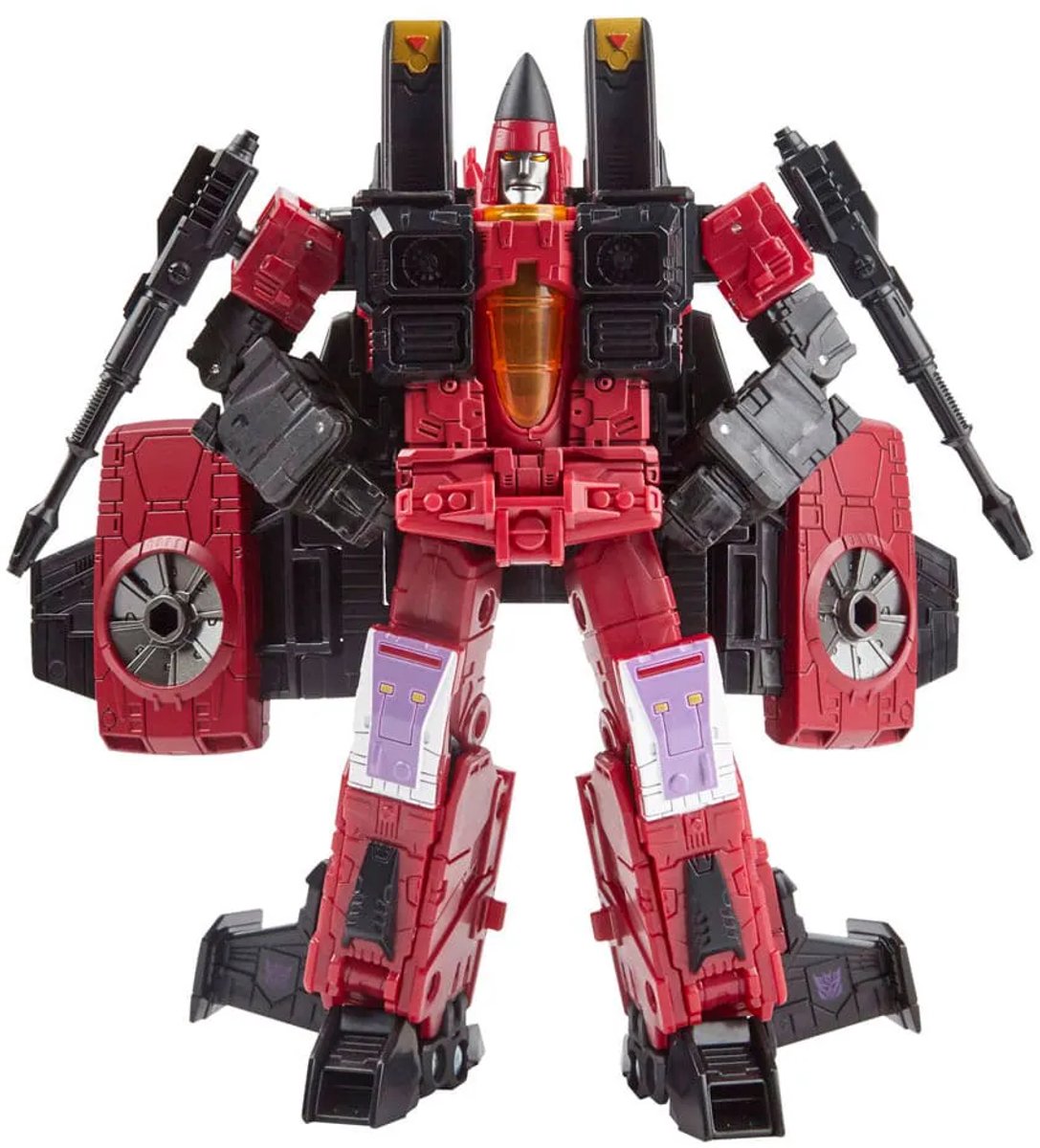 Hasbro transformers generations war for cybertron: earthrise voyager class action figure thrust 18 cm action figuur